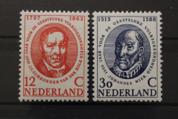 Niederlande, MiNr. 751-752, Postfrisch - Andere & Zonder Classificatie