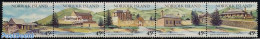 Norfolk Island 1993 Tourism 5v [::::], Mint NH, Transport - Various - Ships And Boats - Tourism - Art - Architecture - Ships