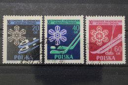 Polen, MiNr. 956-958, Gestempelt - Autres & Non Classés