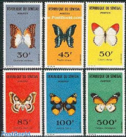 Senegal 1963 Butterflies 6v, Mint NH, Nature - Butterflies - Senegal (1960-...)