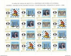 Guinea Ecuatorial Nº 222 Al 225 En Hoja De 4 Series - Äquatorial-Guinea