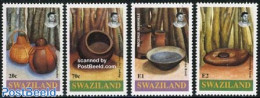 Eswatini/Swaziland 1993 Pottery 4v, Mint NH, Art - Ceramics - Handicrafts - Porcellana