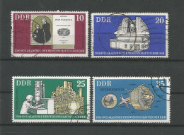 DDR 1975 Science Academy 275th Anniv. Y.T. 1741/1744 (0) - Used Stamps