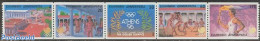 Greece 1988 Olympic Games 5v Coil [::::], Mint NH, Sport - Olympic Games - Sport (other And Mixed) - Ungebraucht