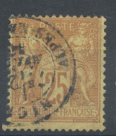 Lot N°82886   N°92, Oblitéré Cachet à Date De NICE "Alpes-Maritimes" - 1876-1898 Sage (Type II)