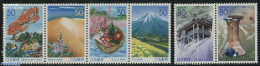 Japan 2001 Tottori Disctrict 3x2v [:], Mint NH, Nature - Shells & Crustaceans - Unused Stamps