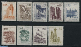 Yugoslavia 1966 Definitives 9v, Mint NH, Science - Transport - Mining - Ships And Boats - Neufs