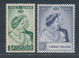 1948 Cayman Islands, Stanley Gibbons N. 129/30, MNH** - Autres & Non Classés