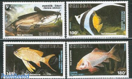 Senegal 1988 Fish 4v, Mint NH, Nature - Fish - Vissen