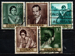 SPAGNA - 1965 - DIPINTI DI ROMERO DE TORRES - USATI - Used Stamps