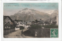 CPA :  14 X 9  -  La ROCHE-sur-FORON  - La Route-Neuve - La Pointe D'Andey - Le Jalouvre - La Roche-sur-Foron