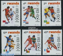 Rwanda 1986 World Cup Football 6v, Mint NH, Sport - Football - Otros & Sin Clasificación