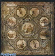 Luxemburg 2007 Vichten Mosaic S/s, Mint NH, History - Archaeology - Art - Mosaics - Museums - Ungebraucht