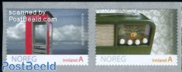 Norway 2009 Cultural Heritage 2v S-a, Mint NH, Performance Art - Science - Radio And Television - Telephones - Unused Stamps