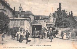 GEX (Ain) - Arrivée Du Tramway - Attelage De Cheval - Précurseur - Gex