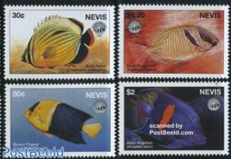 Nevis 1998 Int. Ocean Year 4v, Mint NH, Nature - Fish - Vissen