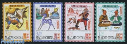 Macao 2007 Seng Yu 4v, Mint NH, Nature - Birds - Deer - Fairytales - Ongebruikt