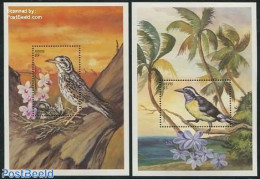 Nevis 1999 Birds 2 S/s, Mint NH, Nature - Birds - St.Kitts E Nevis ( 1983-...)