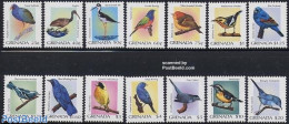 Grenada 2000 Definitives, Birds 14v, Mint NH, Nature - Birds - Sonstige & Ohne Zuordnung