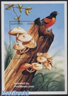 Guyana 1997 Mushroom S/s, Pholioya Mutabilis, Mint NH, Nature - Birds - Mushrooms - Pilze