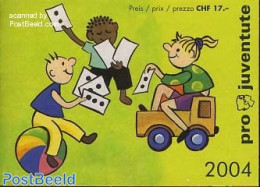 Switzerland 2004 Pro Juventute Booklet, Mint NH, Science - Various - Education - Stamp Booklets - Toys & Children's Ga.. - Ongebruikt