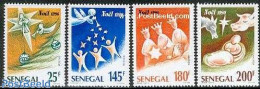 Senegal 1990 Christmas 4v, Mint NH, Religion - Christmas - Noël
