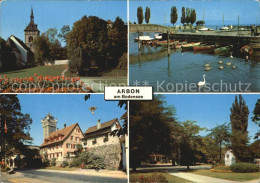 12588312 Arbon  TG Kirche Schloss Bodensee Hafen Roemerhof Seepark Saurer Denkma - Autres & Non Classés