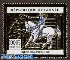 Guinea, Republic 2005 Olympic Games, Horse 1v, Gold, Mint NH, Nature - Sport - Horses - Olympic Games - Sonstige & Ohne Zuordnung