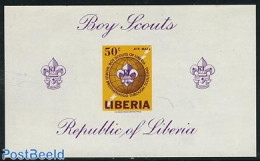 Liberia 1965 Scouting S/s, Imperforated, Mint NH, Sport - Scouting - Sonstige & Ohne Zuordnung