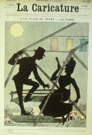 La Caricature 1886 N°332 Place Du Trône Sorel Zola Robida Equitation Job - Tijdschriften - Voor 1900