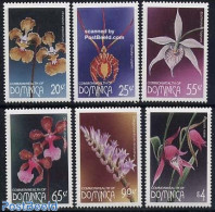 Dominica 1997 Orchids 6v, Mint NH, Nature - Flowers & Plants - Orchids - Repubblica Domenicana