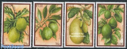 Fiji 2002 Fruits 4v, Mint NH, Nature - Fruit - Fruit