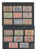 MAURITANIE  1913/25 N° 17/37* Et Oblitérés Cote :38,00 € - Nuovi