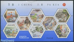 Macao 2008 I Ching Pa Kua 8v M/s, Mint NH, Nature - Water, Dams & Falls - Art - Fairytales - Ungebraucht