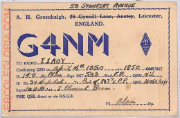 Ad9155 - GREAT BRITAIN - RADIO FREQUENCY CARD - England - 1950 - Radio