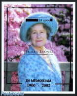 Sierra Leone 2002 Death Of Queen Mother S/s, Mint NH, History - Kings & Queens (Royalty) - Königshäuser, Adel