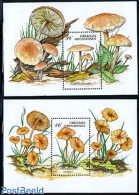 Grenada Grenadines 1994 Mushrooms 2/s, Mint NH, Nature - Mushrooms - Pilze