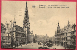 C.P. Bruxelles =  Grand'Place  :  Vue  Générale - Bruxelles-ville