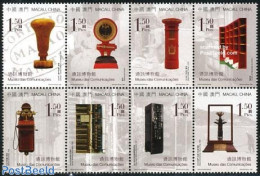 Macao 2006 Communication Museum 8v [+++], Mint NH, Science - Post - Museums - Neufs