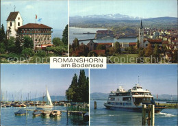 12587748 Romanshorn Bodensee Hotel Restaurant Hafen Faehre Alpenpanorama Romansh - Autres & Non Classés