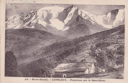 0-74083 01 02+16 - COMBLOUX - PANORAMA SUR LE MONT BLANC - Combloux