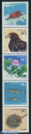 Japan 2012 Nature 5v [::::], Mint NH, Nature - Animals (others & Mixed) - Birds - Birds Of Prey - Fish - Flowers & Pla.. - Ongebruikt