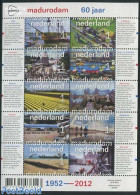 Netherlands 2012 Madurodam 10v M/s, Mint NH, Transport - Various - Aircraft & Aviation - Ships And Boats - Mills (Wind.. - Nuovi