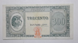 BANCONOTA BUONO D' ACQUISTO DA 300 LIRE FIORUCCI (A.8) - [10] Chèques