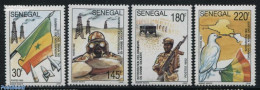 Senegal 1992 Iraq War 4v, Mint NH, History - Various - Militarism - Maps - Militaria