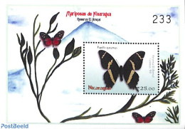 Nicaragua 2000 Papillo Garamas S/s, Mint NH, Nature - Butterflies - Nicaragua