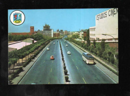 Autoroute Barajas , Autocar , Madrid , Renault Dauphine , Studios Cinéma - Buses & Coaches