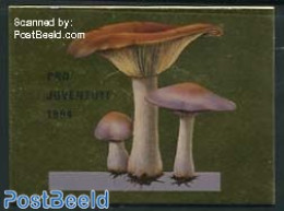 Switzerland 1994 Pro Juventute, Mushrooms Booklet, Mint NH, Nature - Mushrooms - Stamp Booklets - Nuovi