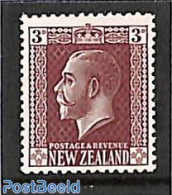 New Zealand 1916 3p, Perf. 14, Stamp Out Of Set, Unused (hinged) - Ongebruikt