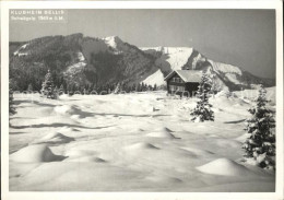 12587654 Schwaegalp AR Klubheim Bellis Winter Schwaegalp - Sonstige & Ohne Zuordnung